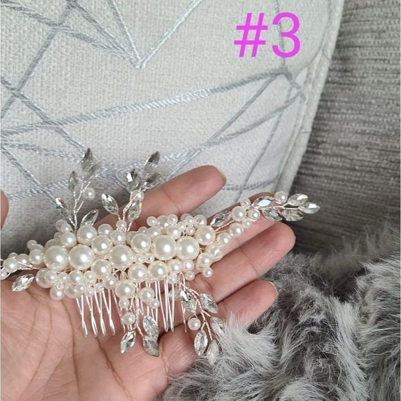 High quality Hair Combs Bridal Hair Accessories Fo - Picture 4 of 5